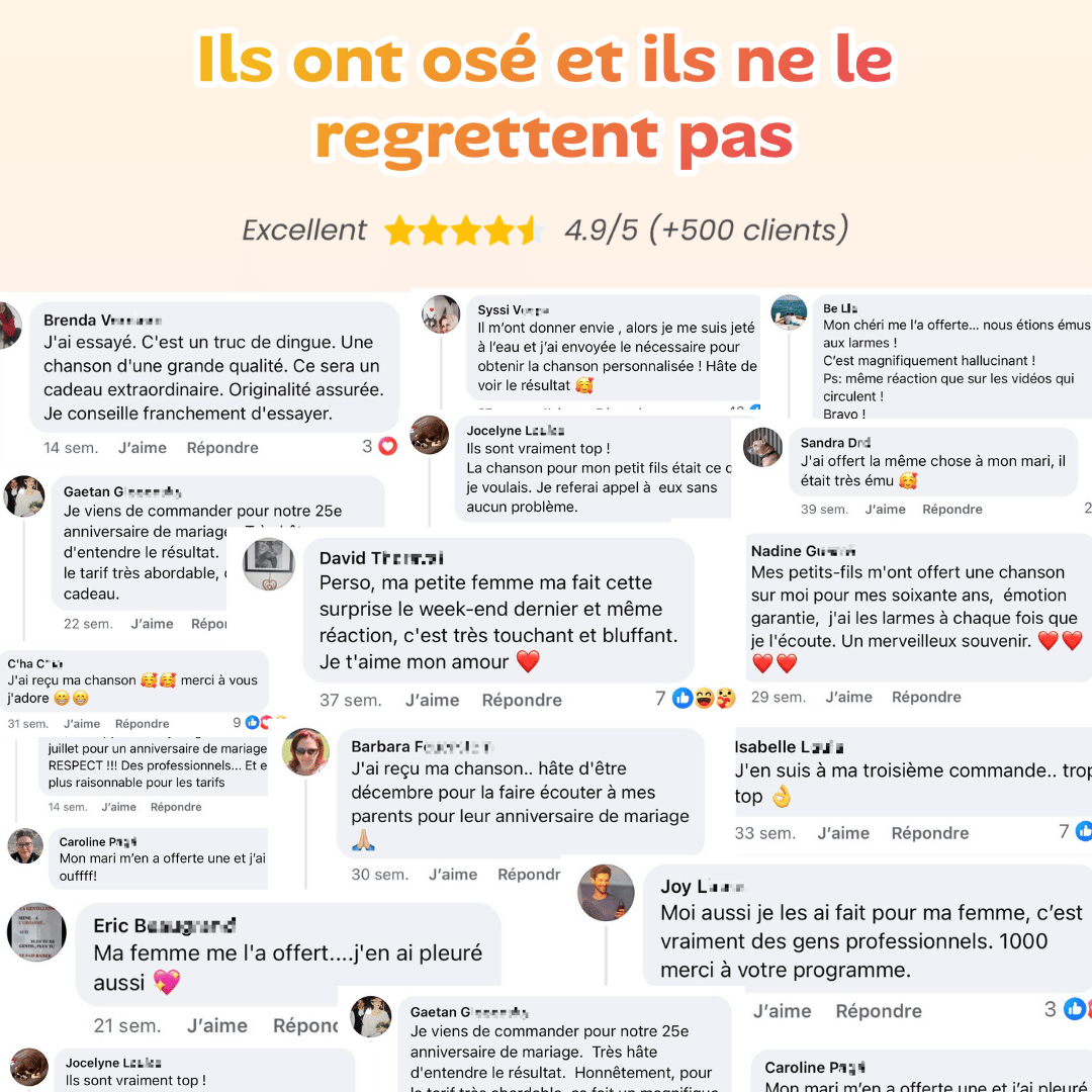 Chanson Personnalisée